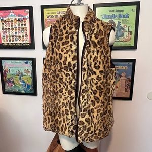 Adrienne Landau vest. Reversible